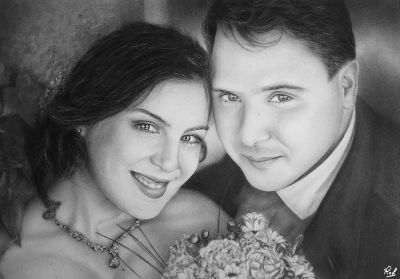 rob   first wedding anniversary  roberto matteazzi art